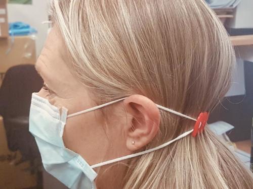 Royal Melbourne Hospital Worker - Side View